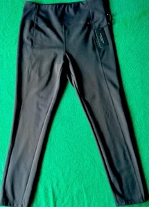 NWT Tommy Hilfiger Suit Separates Navy Stretch Pull-on Pants Mid-rise Size 10 - Picture 1 of 10