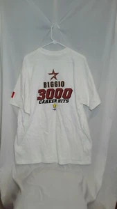 Houston Astros Craig Biggio #7 3000 Carrier Hits T-Shirt Men's Size XL NWOT  48 - Picture 1 of 5