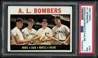 1964 Topps A.L. Bombers Maris/Cash/Mantle/Kaline PSA 7 NM
