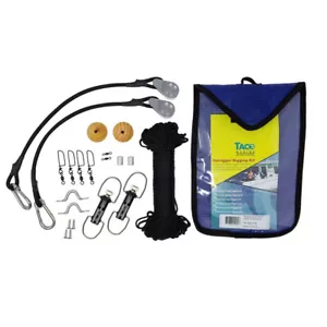 TACO Premium Rigging Kit Black for 1 Pair Outriggers RK-0001PB - Picture 1 of 1