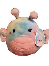 Squishmallows - Wren the Butterfly 7" BNWT Pastel Rainbow 