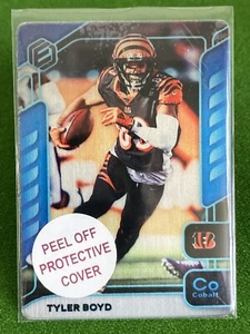 2020 Elements TYLER BOYD 🔥 Cincinnati Bengals 🔥 COBALT STEEL METAL /27 🔥🔥🔥 - Picture 1 of 3