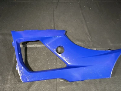 Yamaha Grizzly 300 YFM 2012 gasolina cubierta lateral izquierda plástico azul 1SC-F1711-10-00 Foto 1 de 4