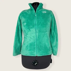 The North Face NF0A34TV Osolita Fleece Turquoise Jacket Size ~Large For Girls - Picture 1 of 8