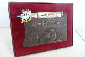 placca MV Agusta 36 campionati del mondo world champion Agostini Surtees - Imagen 1 de 12