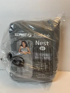 Klymit Nest Sleeping Bag Liner, Large 78 x 35in, Soft Touch - New, FAST SHIP - Picture 1 of 6