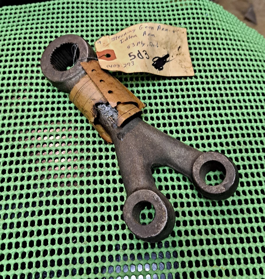 1953 1954 Plymouth Belvedere Savoy Dodge универсал новый из старых запасов MoPar рулевое управление PITMAN ARM - Изображение 1 из 3