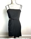 New MAXandCLEO Black Strapless  Knee Length Cocktail Dress Size 10