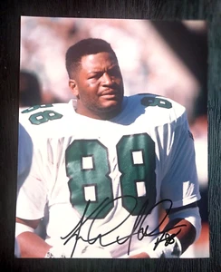 KEITH JACKSON PACKERS EAGLES ALL PRO TIGHT END AUTOGRAPHED SIGNED 8x10 PHOTO G - Picture 1 of 2