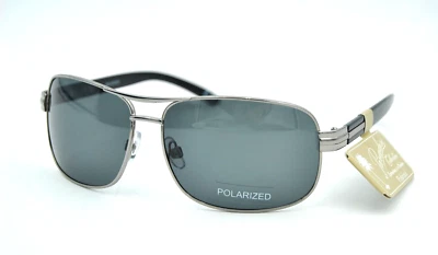 Gafas de sol polarizadas paradise Collection S03279RHS030BON plateadas y negras 100 % UV Foto 1 de 4
