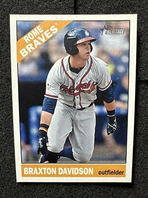 BRAXTON DAVIDSON #84 2015 Topps Heritage Minor League QTY Rookie/Prospect - Image 1 of 2