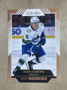 2022-23 Canucks Andrei Kuzmenko Upper Deck Series 1 O-Pee-Chee Glossy Rookie RC