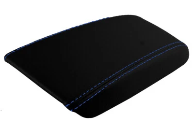 Tapa de consola reposabrazos cubierta de cuero para Nissan Silvia 240SX 1989-1993 punto azul Foto 1 de 4