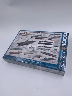Aircraft Carrier Evolution Eurograhics 1000 Pc Puzzle - Image 1 of 4