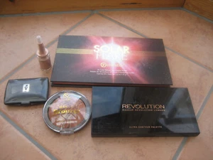 Eyeshadow Palette, Lidschatten, Revolution, Solar Flare, 5 Teile - Bild 1 von 17