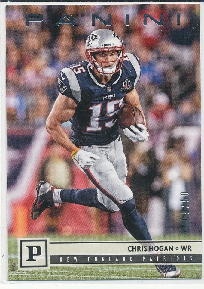 2018 Panini Chris Hogan Silver Knight #193 19/50 - Image 1 of 1