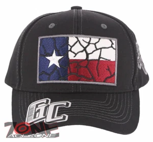 NEW! TEXAS FLAG STAR LONE STAR SNAPBACK BASEBALL CAP HAT BLACK - Picture 1 of 4