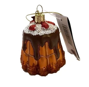 Vondels Amsterdam Chocolate Figgy Pudding Cherries Christmas Ornament NWT New - Picture 1 of 4
