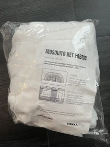MekkaPro Extra Large Mosquito Net Fabric 10ftx20ft For Patios Balconies & Garden - Picture 1 of 4