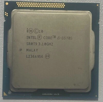 LOT OF 10 Intel Core i5-3570S SR0T9 3.10GHz Quad-Core LGA1155 6MB CPU Processor - Image 1 of 2