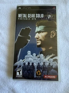 Metal Gear Solid Portable Ops Plus Sony PlayStation Portable New and Sealed PSP - Picture 1 of 2