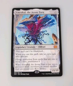 Magic The Gathering Emrakul, The Aeons Torn, casi nuevo-como nuevo, English Double Masters 2022 - Imagen 1 de 3