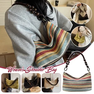 1X Women's Bag Chinese Style Retro Bag Single Shoulder Bag Handbag Purse - Foto 1 di 27