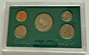 1994 Proof Set CN-Clad Kennedy Half Dollar Washington - (OGP) 5 Münzen - Bild 1 von 4