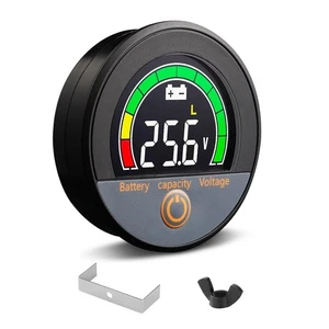 12V 24V 48V 60V 84V  IP67 Battery Capacity Voltage Meter with Backlight LCD6539 - Bild 1 von 7