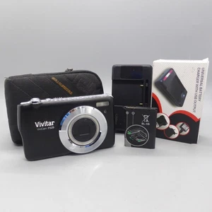 Vivitar Digital Camera Vivicam F529 16.1MP Black Tested - Picture 1 of 9