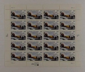 US SCOTT 3235 PANE OF 20 GOLD RUSH STAMPS 32 CENT FACE MNH - Picture 1 of 1