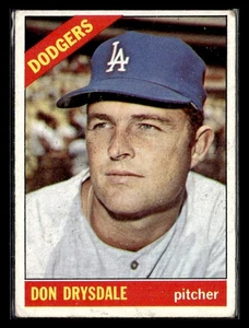 1966 Topps #430 Don Drysdale - Picture 1 of 2