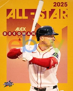Foto de béisbol Alex Bregman 2025 All Star Game Collage Boston Red Sox 8x10 MLB - Imagen 1 de 1