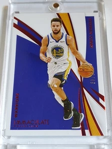2020 Panini Immaculate Stephen Curry #50 RED /49 Edition - Ready to Grade - Picture 1 of 3