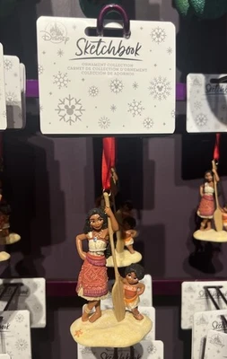 Disney Parks 2025 Moana 2 Simea Christmas Ornament NEW - Image 1 of 4