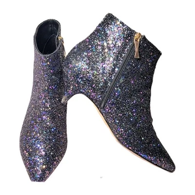 Botín Kate Spade New York Olly Too Punta Punta Punta Talla 9M Tacón Gatito Brillante  Foto 1 de 4