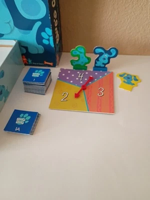 Vintage Blues Clues Board Game. Incomplete, Missing: 1 Token, 2 Stands & Cards - Image 1 of 3