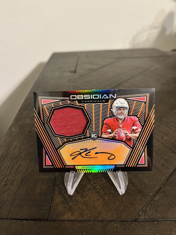 2019 Obsidian Kyler Murray RPA Etch Orange /75 RC Rookie #RJA-KMU **Future MVP** - Image 1 of 2