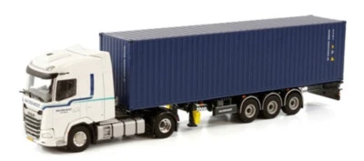 for WSI FOR DAF XG 4X2 CONTAINER TRAILER - 3 AXLE + 40 FT CONTAINER 1:50 Model - Image 1 of 2