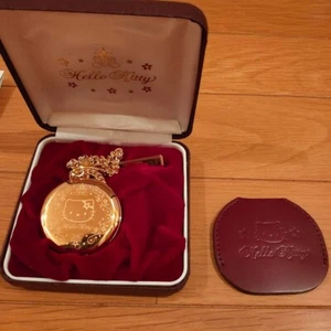 Hello Kitty Pocket Watch Commemorating Hello Kitty's 10,000th Day 2002 USED/GOOD - Picture 1 of 7