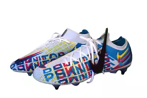 Nike Phantom GT2 Elite 3D FG White Chlorine Blue Pink Blast Men's Sz 11.5 Cleats - Picture 1 of 10