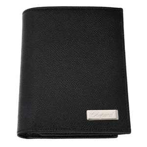 Chopard 95012-0078 Black Calf Leather Bifold Wallet Men's Accessories 4"x5" - Picture 1 of 5
