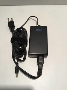 91-56055 IBM Thinkpad AC Adapter W/ Power Cord 16VDC 3.36A - Picture 1 of 3