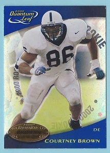 2000 Quantum Leaf SP RC Courtney Brown Cleveland Browns #303 (KCR) - Picture 1 of 1