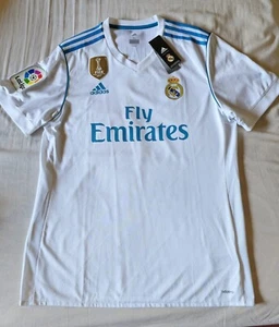 Authentic Adidas Real Madrid 2017/2018 UCL Player Version Home Ronaldo 7 Size XL - Picture 1 of 4