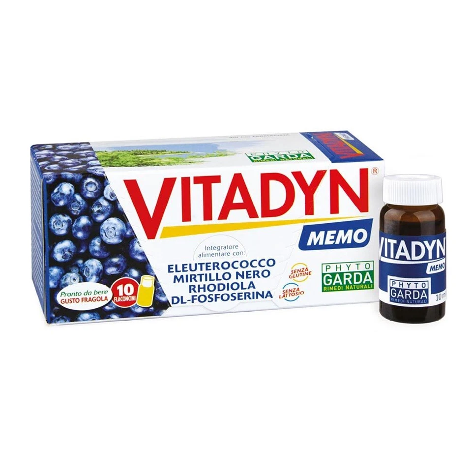 Phyto Garda Vitadyn - Memo Integratore Alimentare, 10 Flaconcini - Immagine 1 di 1