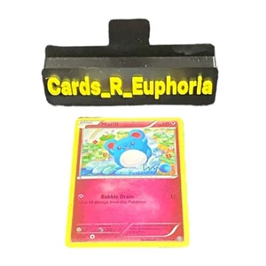 Pokémon TCG Marill 76/114 LP Common – Steam Siege XY, Aqua Mouse Card - Picture 1 of 2
