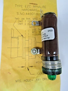 🔥NEW EATON CUTLER HAMMER GREEN EZC MINALITE 125V 3200 Ω W/HARDWARE 449D187G24 - Afbeelding 1 van 8