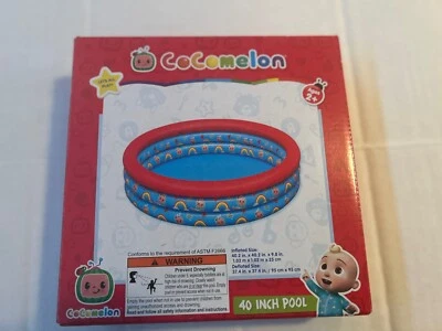 PISCINA PARA BEBÉS COCOMELON NUEVA EN CAJA PISCINA BESTWAY NIÑOS PEQUEÑOS 40" 47 GALONES Foto 1 de 2