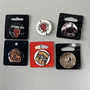 90’s CYPRESS HILL PINBACK Pin Button BADGE 1.5” 6er Set - Bild 1 von 8
